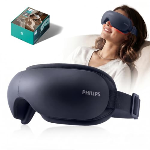 PHILIPS HUE EYE MASSAGER HEAT WARM COMPRESS RECHARGEABLE PORTABLE PPM2313DB/27