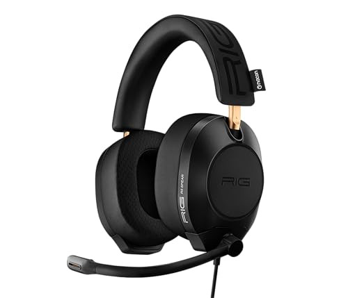 RIG R5 SPEAR MAX HD WIRED PC GAMING HEADSET 40MM GRAPHENEQ™ DRIVERS - BLACK