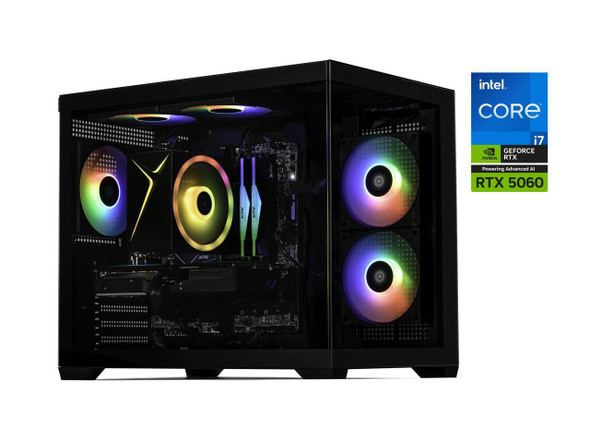 Stormcraft Gaming Desktop PC SIRIUS Intel Core i7-14700F 32GB DDR4 1TB NVMe SSD