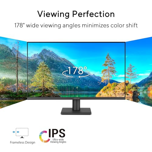 ASUS 27” 1080P COMPUTER MONITOR (VA279HG) - FULL HD IPS DISPLAY