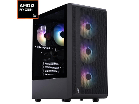 Acer America Gaming Desktop PC Nitro UD.P02AA.08Y AMD Ryzen 5 5500 16GB DDR4