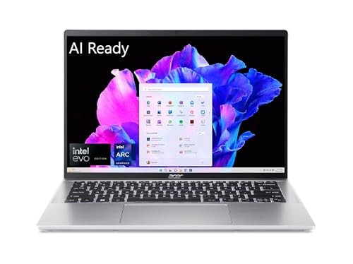 ACER SWIFT 14" WUXGA ULTRA 7 155H 16 512GB SSD FPR SFG14-72T-718K - SILVER