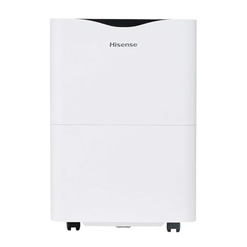 Hisense 35 Pint 3,000 sq. ft. Portable Dehumidifier - White