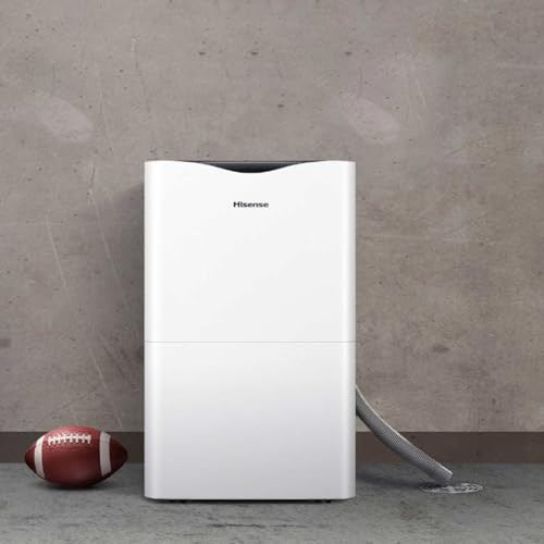 Hisense 35 Pint 3,000 sq. ft. Portable Dehumidifier - White