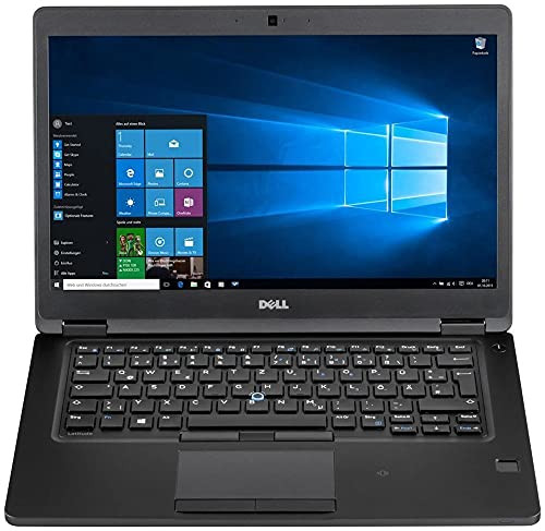 DELL LATITUDE 5480 14" FHD I7-7820HQ 2.90GHZ 16GB RAM 256GB SSD - BLACK