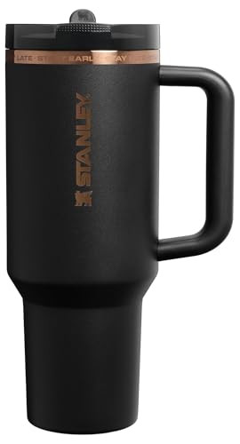 STANLEY QUENCHER PROTOUR FLIPSTRAW TUMBLER 40 OZ 8003861 MGB - MESSI GOAT BLACK