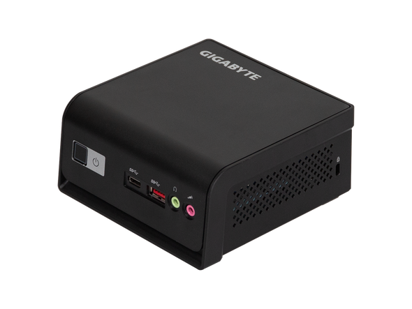 GIGABYTE GB-BTIP-N250 Black Ultra Compact Mini PC, Intel Processors N250, 4C, up