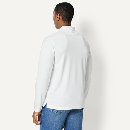 AEMN80387M26 AMAZON ESSENTIALS MEN'S REGULAR FIT LONG SLEEVE WHITE M New