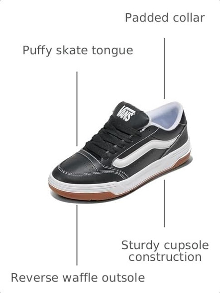 VANS UNISEX ADULT HYLANE SHOE PUFFY Y2K SNEAKERS MEN 10.5 WOMEN 12 - PUFFY BLACK