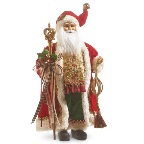 Raz Imports 2023 Classic Carols 18" Classic Carols Santa