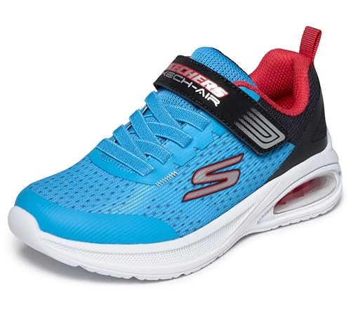 404105L SKECHERS SKETCHERS BOYS' MICROSPEC MAX ADVANCE-SQUAD-P - SIZE YOUTH 5 New