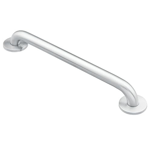 Moen Home Care Bathroom Safety 24" Stainless Steel Handicap Grab Bar; Chrome New