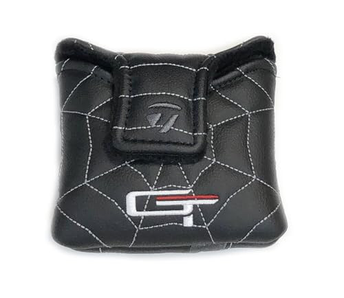 TAYLORMADE GT MAGNET PUTTER, HEADCOVER 100% AUTHENTIC - BLACK/GRAY