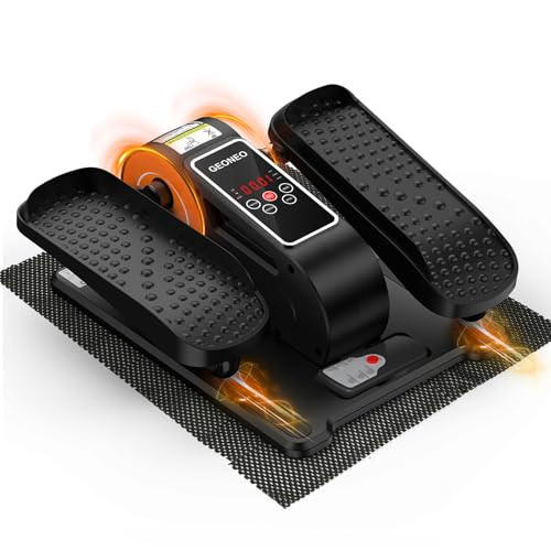 GEONEO UNDER DESK ELLIPTICAL MACHINE ELECTRIC LEGG EXERCISER REMOTE JJ-S205