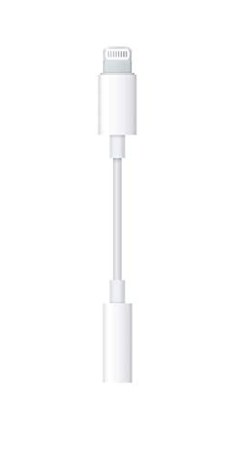 Apple Lightning to 3.5 mm Headphone Jack Adapter White X001NJJEZ5