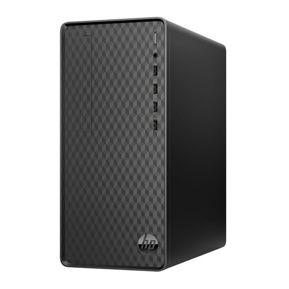 HP M01-F300 Desktop Computer, Intel Core i5-13400, 12GB, 512GB, Black, W11H