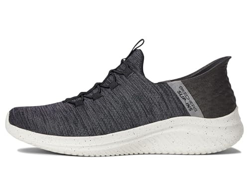 232452 SKECHERS ULTRA FLEX 3.0 RIGHT AWAY MEN SIZE 13 WIDE, BLACK New