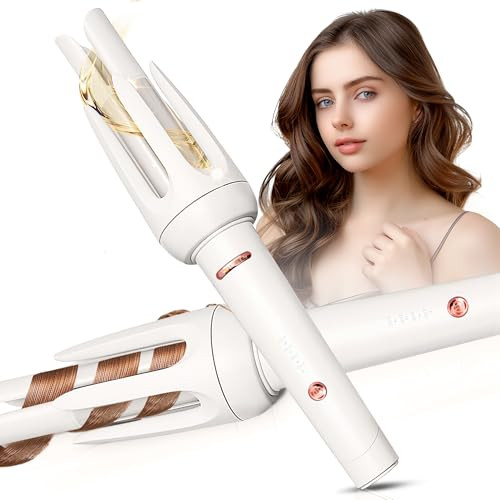 BILITOK AUTO HAIR CURLER, AUTOMATIC CURLING IRON WITH 4 TEMPERATURE & 3 TIMER