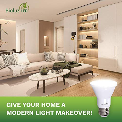 Bioluz LED PAR20 Bulbs 5000K Daylight 90 CRI 5.5W = 75W Dolls 48 Pack