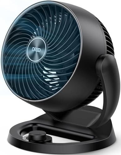 12 Inches 70ft Airflow 25db Table Air Circulator Fan B0BSH75KZ3 - Black New