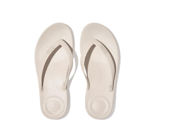 FITFLOP IQUSHION - SIZE: MEN 9 (AU/UK M8) (EU M42) - STONE BEIGE