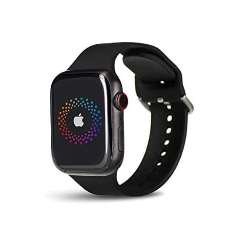 APPLE WATCH SERIES 7 GPS + LTE 41MM GRAY ALUM CASE BLACK SPORTS BAND