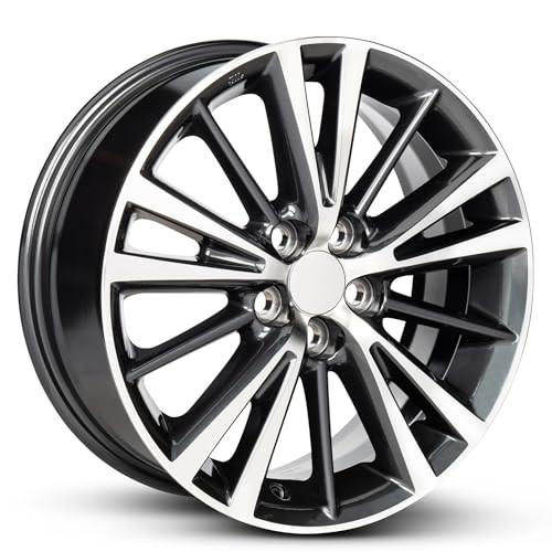 2014-2019 Toyota Corolla 16" Black Aluminum Rim OE Direct Replacement New