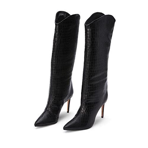 SCHUTZ Women's Maryana Leather Dress Boot New