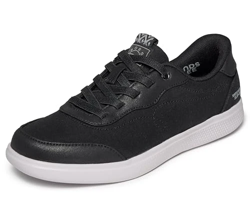 114888 SKECHERS BOBS SKIP CUTE CITY STRIDE CASUAL SNEAKER, SIZE 8, BLACK