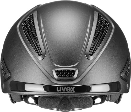 uvex perfexxion II xc Horse Riding Helmet, Women & Men - Black Matte, L-XL