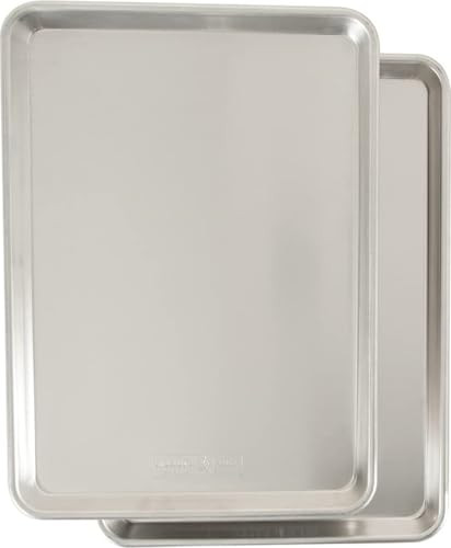NORDIC WARE NATURALS HALF SHEET USA MADE ALUMINUM COMMERCIAL 2 PACK - SILVER New