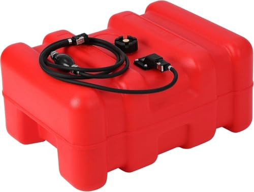 6.3 Gallon/24-l Marine Tank Portable Tank with 10FT Lin Marine Gas Tank