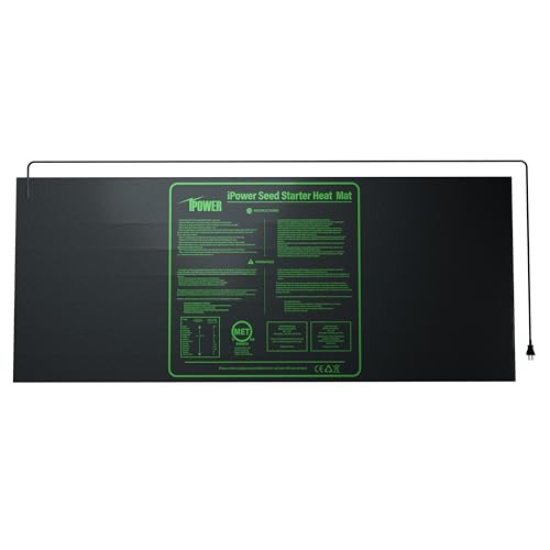 iPower 48" x 20" Waterproof Durable Seedling Heat Mat Warm Hydroponic Plant