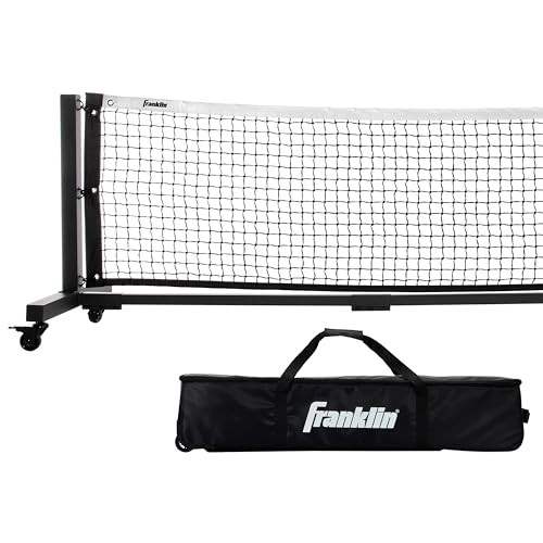 FRANKLIN SPORTS VOLLEYBALL AND BADMINTON REPLACEMENT NET - BLACK New
