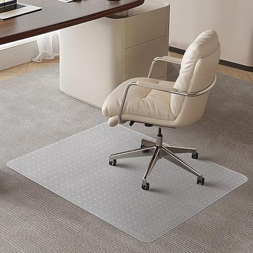Office Chair Mat for Carpet Floors, Desk Mats 48"X36" for Rolling Desk New