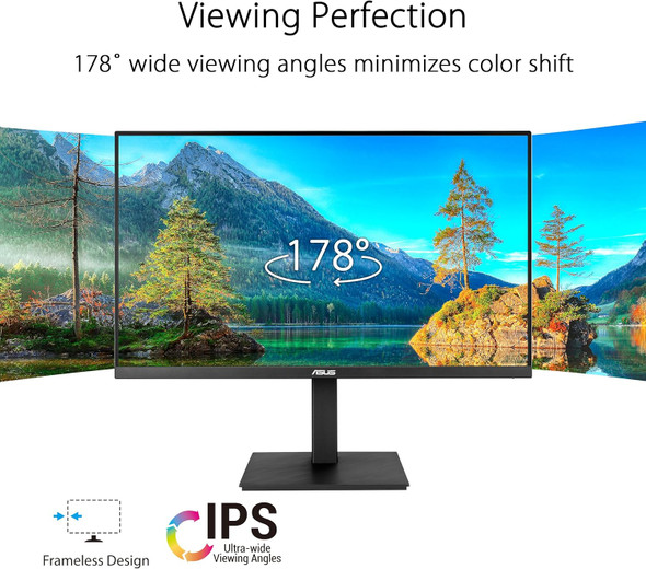 ASUS VA27UQSB- 27” 4K UHD (3840 x 2160) HDR-10 Business Monitor