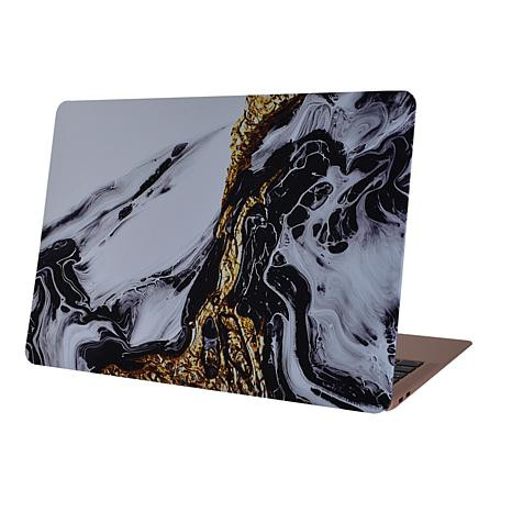 DIGITAL BASICS EXOSHIELD FITTED CLIP CASE FOR MACBOOK AIR 13" - WHITE MARBLE