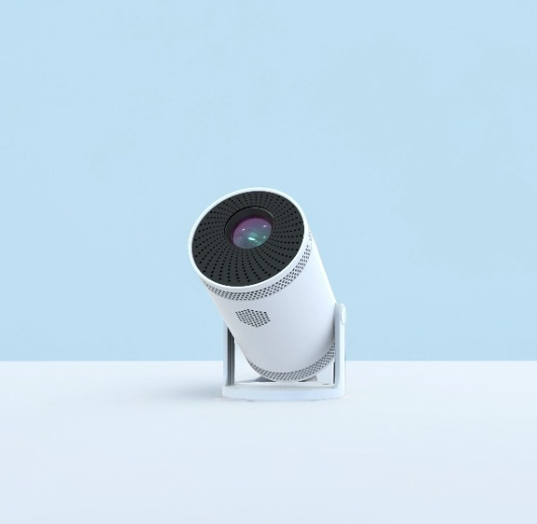 SYTA FY300 PORTABLE 4K POCKET PROJECTOR NATIVE 480P DUAL WIFI6 BT5.0 - WHITE