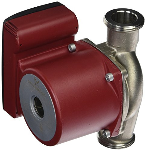 GRUNDFOS CIRCULATOR PUMP 1/12 HP 115 V 0.75 AMPS UP15-29SU - RED/STEEL