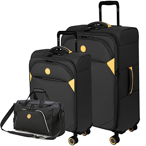Verage Cambridge Lightweight Luggage Sets with Sport Gym Bag Softside Expandable New