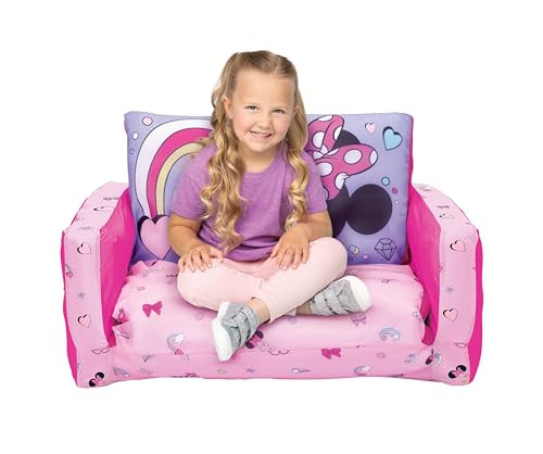 MINNIE MOUSE INFLATABLE SOFA BED FOR KIDS AGES 2-5 61051 - PINK