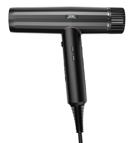 JRL PROFESSIONAL FORTE PRO FP2020H HAIR DRYER 2150W + 2 ROUND BRUSHES - BLACK