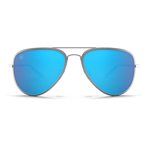 BLENDERS A SERIES AVIATOR STYLE POLARIZED SUNGLASSES – BLUE ANGEL
