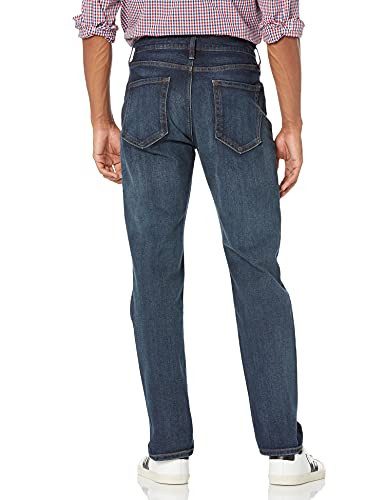 AMAZON ESSENTIALS MEN'S ATHLETIC-FIT STRETCH JEANS DISCONTINUED COLORS 35x30 New