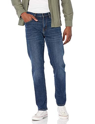 AMAZON ESSENTIALS MEN'S ATHLETIC-FIT STRETCH JEANS DISCONTINUED COLORS 35WX30L New