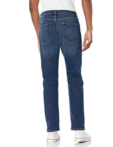 AMAZON ESSENTIALS MEN'S ATHLETIC-FIT STRETCH JEANS DISCONTINUED COLORS 35WX30L New