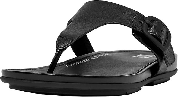 FITFLOP WOMENS FLIP FLOP - SIZE: WOMEN 8.5 (AU/UK W6.5) (EU W40) - BLACK