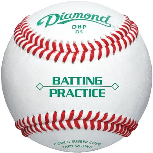 Diamond 6-Gallon Ball Bucket with 30 DBP Baseballs B000QD56Y6 - Black New