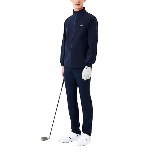 750SMA0181042 LACOSTE T-CLIP GOLF LEATHER GOLF MEN 9 WHITE/NAVY