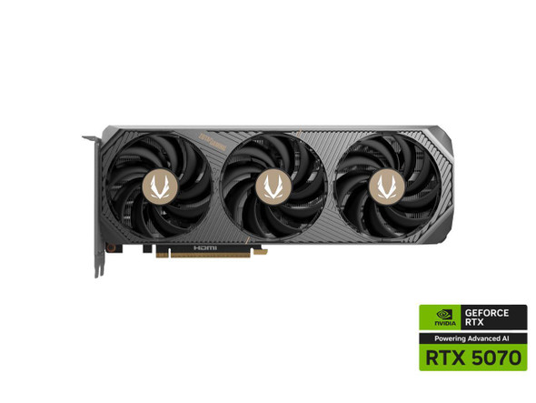 ZOTAC SOLID OC GeForce RTX 5070 12GB GDDR7 PCI Express 5.0 x16 ATX Graphics Card